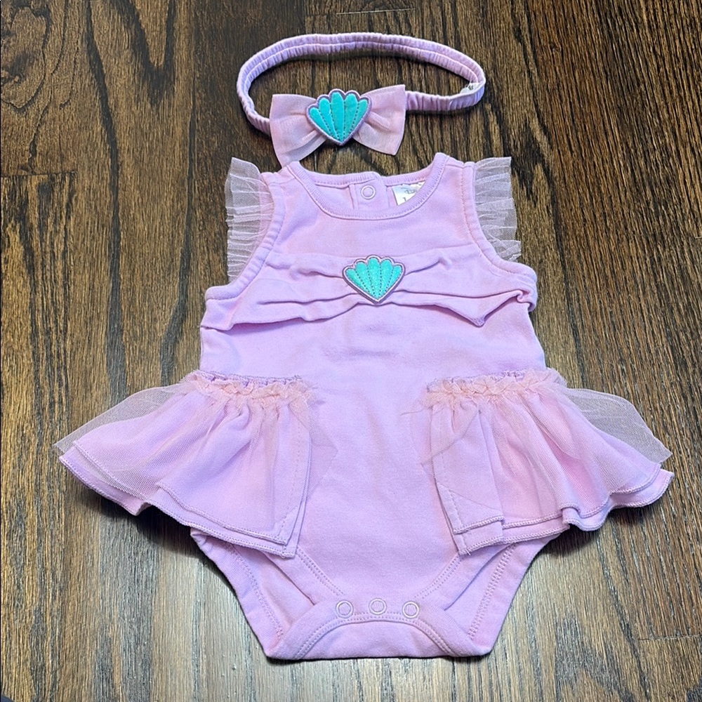 Disney Baby Romper with Headband